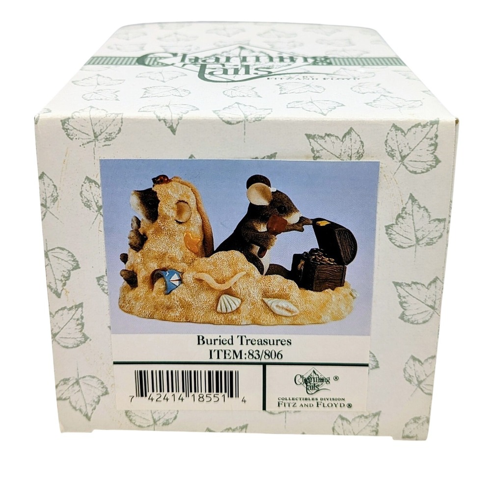 Fitz & Floyd's Charming Tails Buried Treasures 83/806